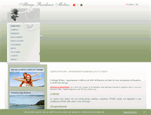 Tablet Screenshot of albergomolino.it